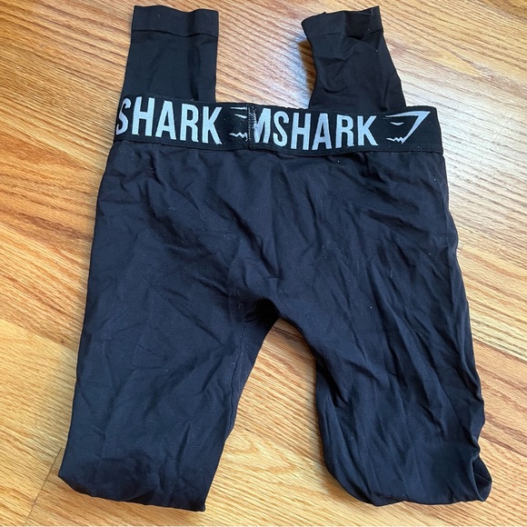 Gymshark black flex leggings likely size XS or S - Picture 3 of 5